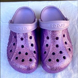 Glitter Crocs